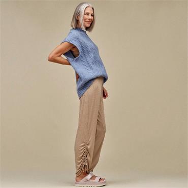 UGG WOMENS WEDGE STRAP SANDAL - BAY FOG